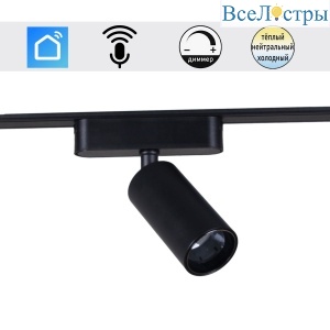 Трековый магнитный светильник (CCT+SMART) Reluce 13005-9.3-001UR magnetic LED12W BK CCT+SMART