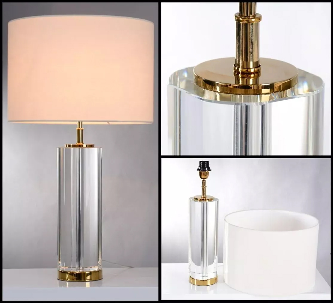 настольная лампа delight collection crystal table lamp brtl3171