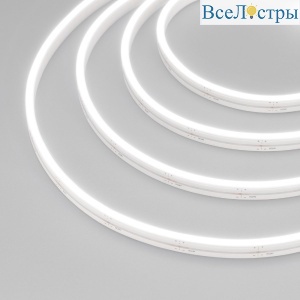 Лента герметичная Arlight MOONLIGHT-SIDE-A120-06x12mm 24V White6000 (9.6 W/m, IP65, 5m, wire x2) 041033