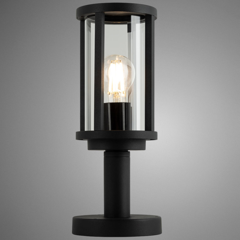 садовый светильник arte lamp a1036fn-1bk