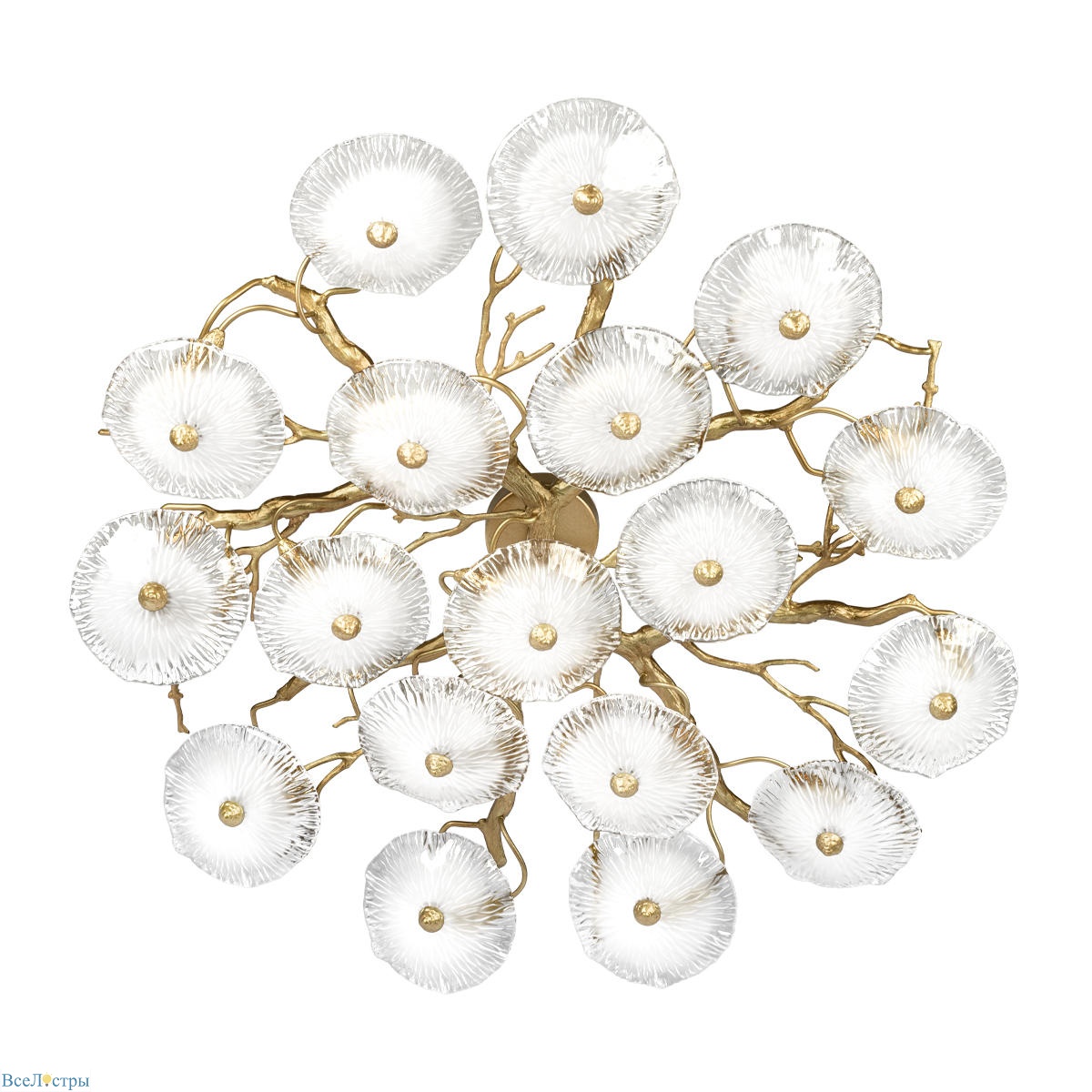 потолочная люстра loft it bloom 10352/1000c ab
