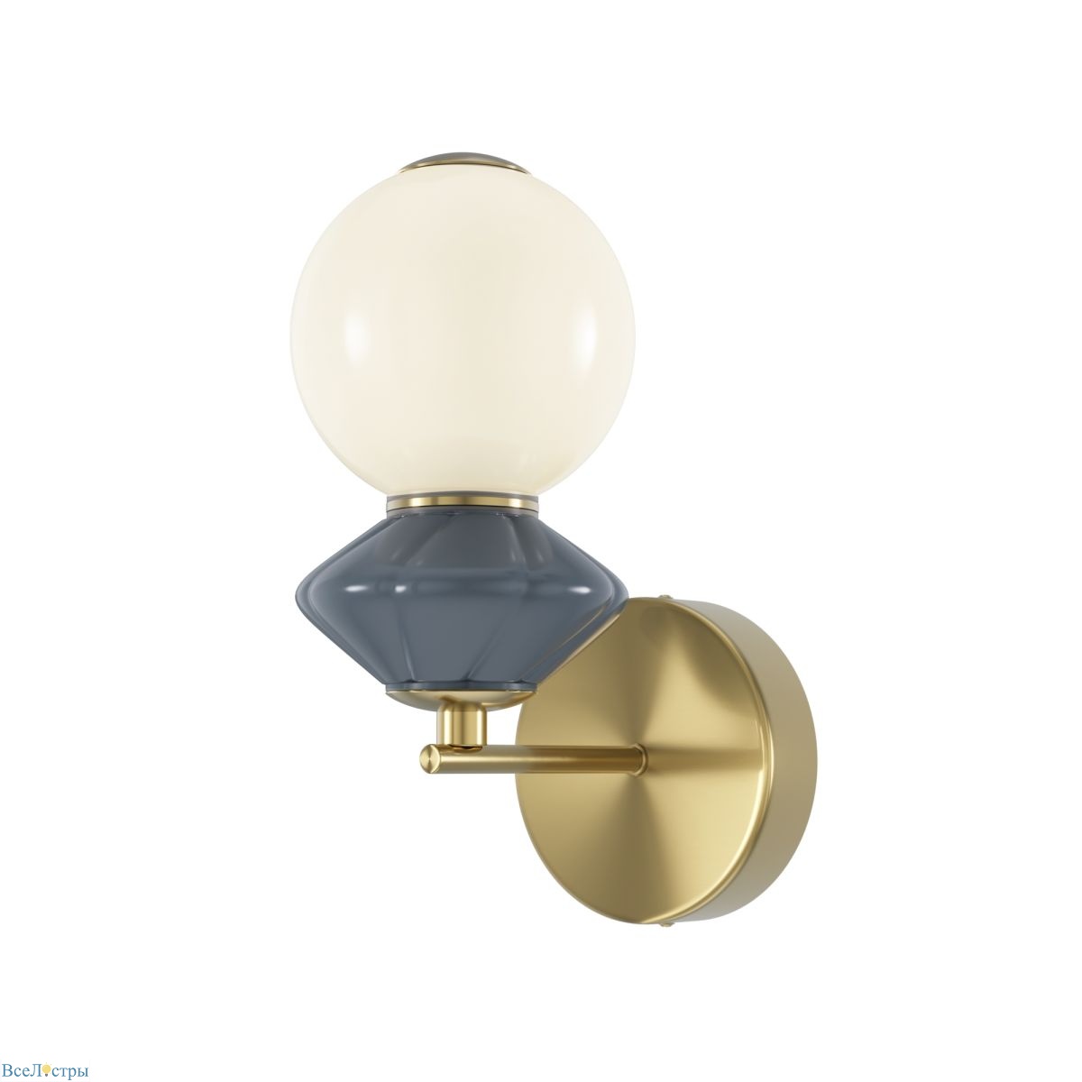 бра maytoni brosche mod362wl-l5gr3k
