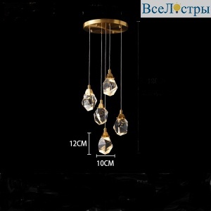 Каскадная люстра ImperiumLoft Cristel One 193598-26