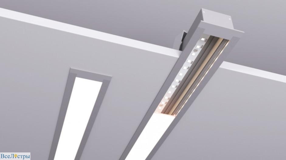 встраиваемый светодиодный светильник siled linea inner 7370004