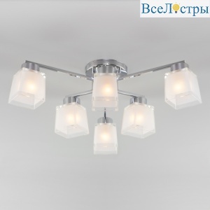 Накладная люстра Eurosvet 30162/6 хром