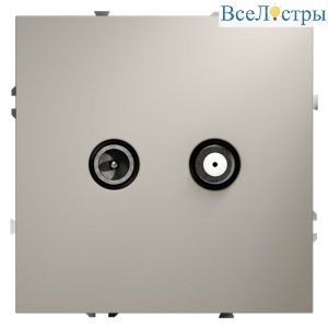 Розетка телевизионная Voltum S70 VLS060403