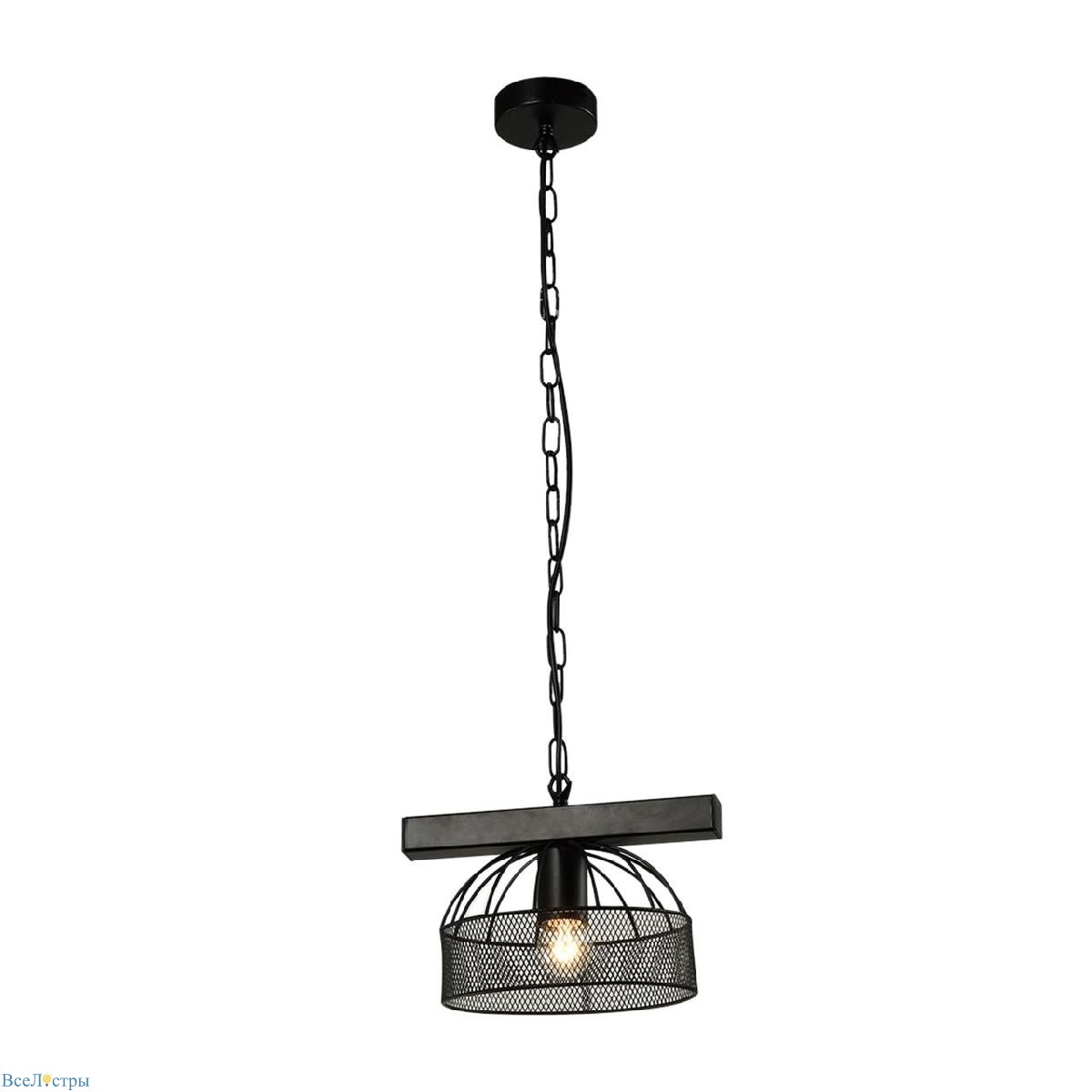 подвесной светильник imex ringo md.20461-1-p-bk