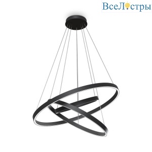 Подвесной светодиодный светильник Maytoni Rim MOD058PL-L100BK