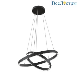 Подвесной светодиодный светильник Maytoni Rim MOD058PL-L55BK
