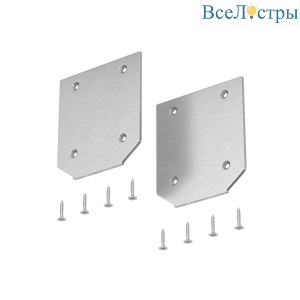 Заглушка торцевая к профилю, 2шт Maytoni Technical TRA034MPEC-21S(N)