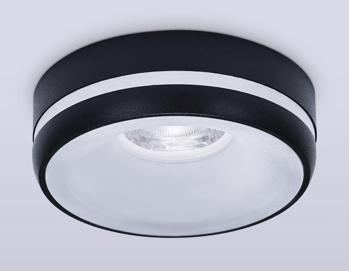 встраиваемый светильник ambrella light techno spot acrylic frost tn3335