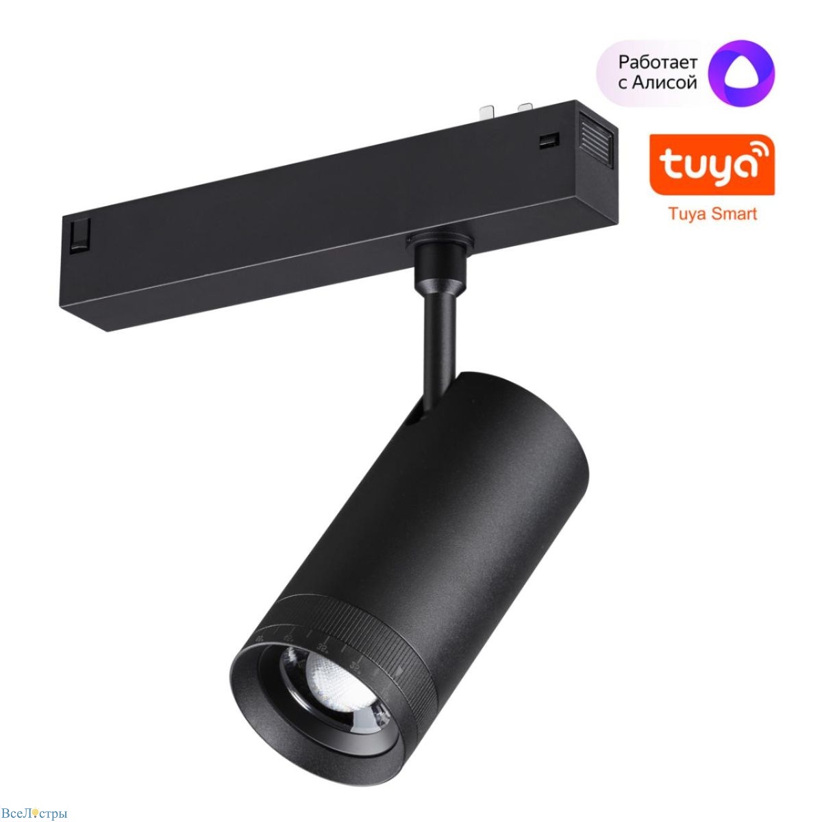 трековый светильник novotech port vector 359962