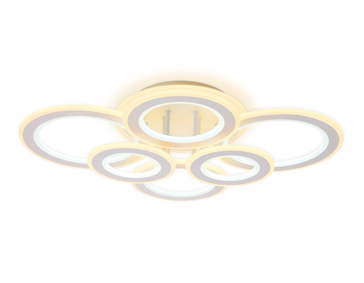 потолочная светодиодная люстра ambrella light acrylica original fa8808