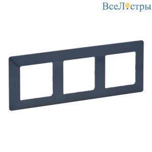 Рамка 3-постовая Legrand Valena Life Лазурь 754093