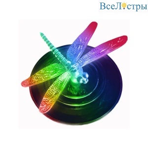 Светильник на солнечных батареях (07293) Uniel USL-S-106/PT075 Magic Dragonfly