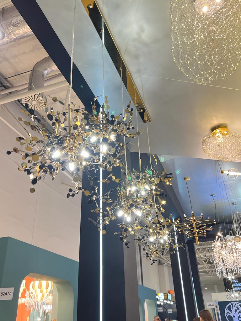 подвесной светильник loft it spark 10101/5 gold