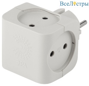Разветвитель электрический Эра SP-4-W Б0005103