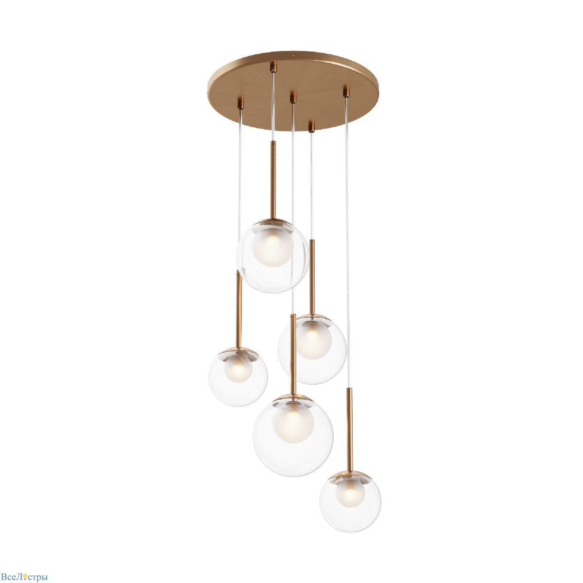 подвесная люстра maytoni basic form mod521pl-05g