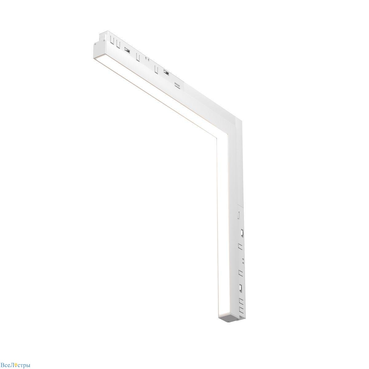 трековый светодиодный светильник maytoni technical exility basis tr102-24w4k-w