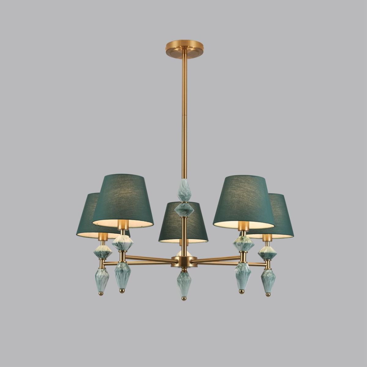 люстра на штанге lumion classi vermont 8275/5