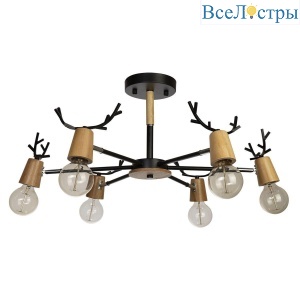 Потолочная люстра Loft IT Sven 10024/6 Black