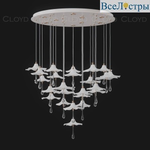 Каскадная люстра Cloyd Shangrila 11491