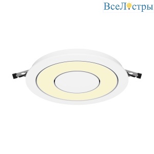 Встраиваемый светильник Maytoni Vector DL102-12W2.7K-W