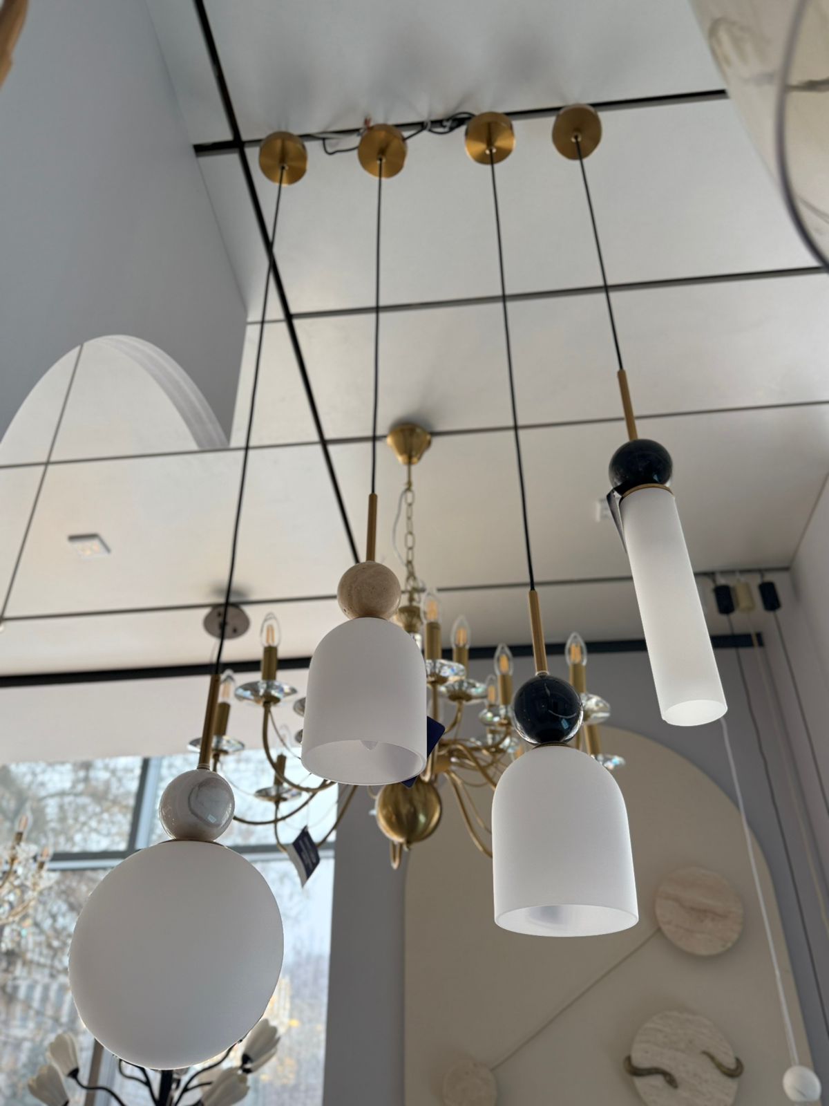 подвесной светильник odeon light midcent lolla 6625/1b