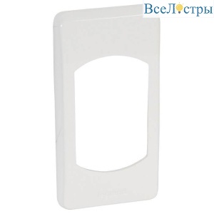 Рамка 1-постовая Legrand Celiane белая 068630