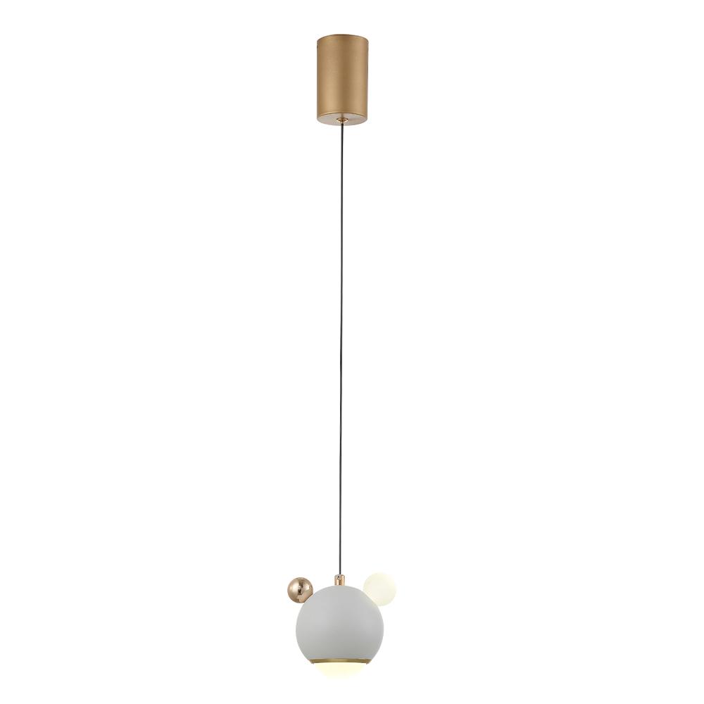 подвесной светодиодный светильник crystal lux amigo sp led white