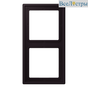 Рамка двухместная Jung LC982248