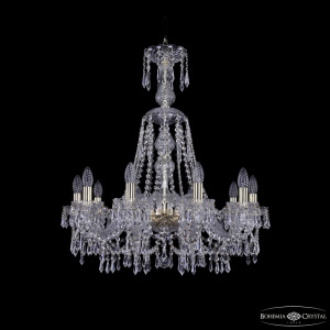 Подвесная люстра Bohemia Ivele Crystal 1403/10/240/XL-75 G