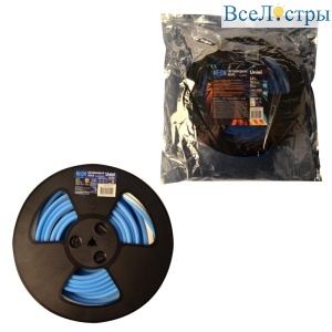 Светодиодная лента Uniel ULS-N11-2835-120LED/m-8mm-IP67-DC24V-10W/m-15M-BLUE катушка в герметичной упаковке