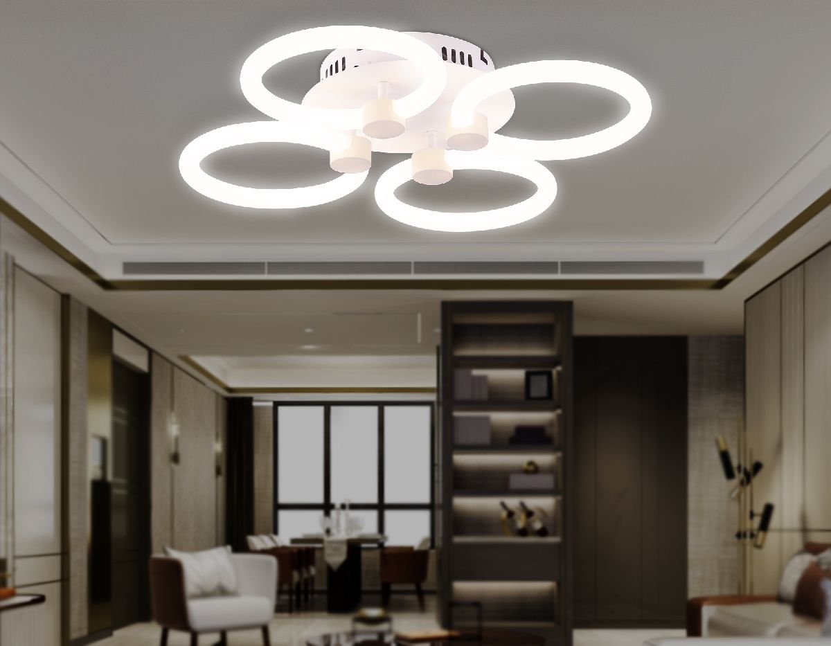 потолочная люстра ambrella light acrylica original fa3808