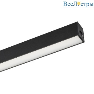 Трековый магнитный светильник Arlight MAG-FLAT-25-L600-18W Warm3000 (BK, 100 deg, 24V, DALI) 046335
