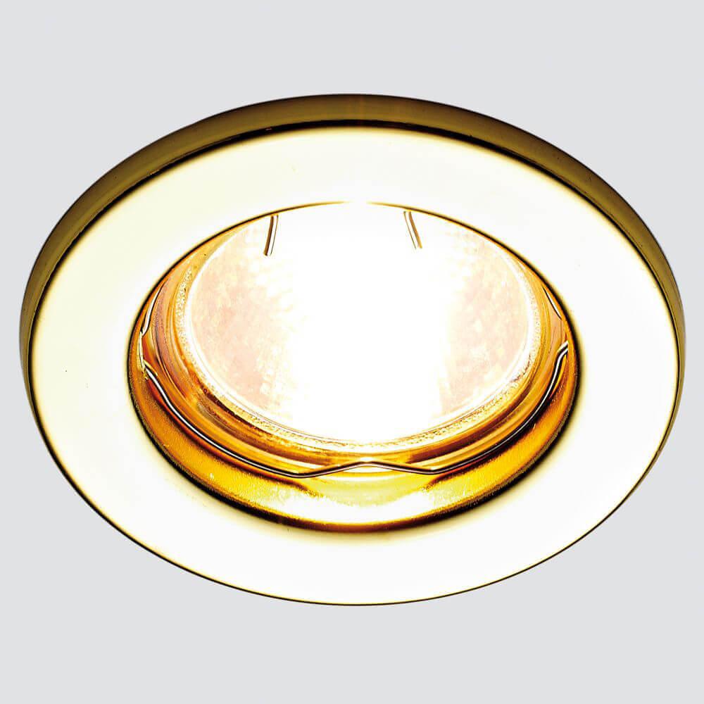 встраиваемый светильник ambrella light classic ft9210 gd