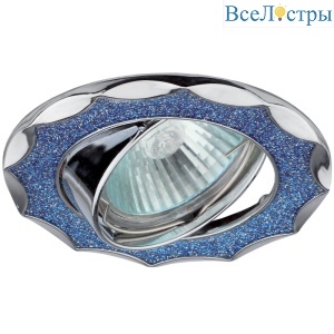 Встраиваемый светильник ЭРА DK17 CH/SHBL2 C0043752