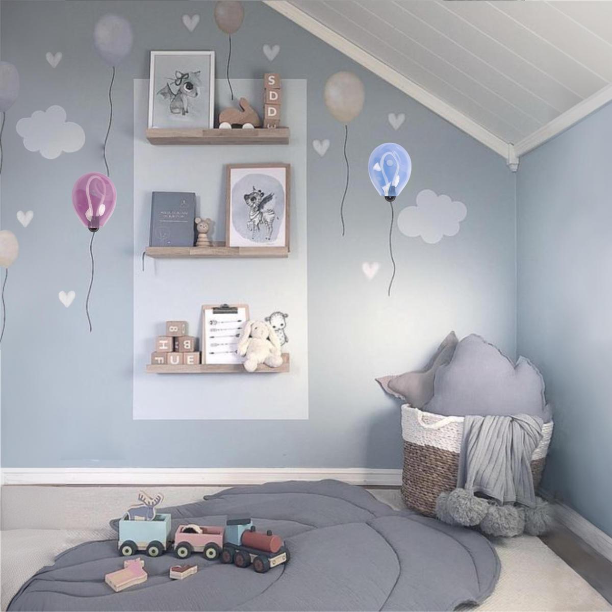 настенный светодиодный светильник loft it joy 10291 blue