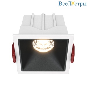 Встраиваемый светильник Maytoni Technical Alfa LED DL043-01-10W3K-D-SQ-WB