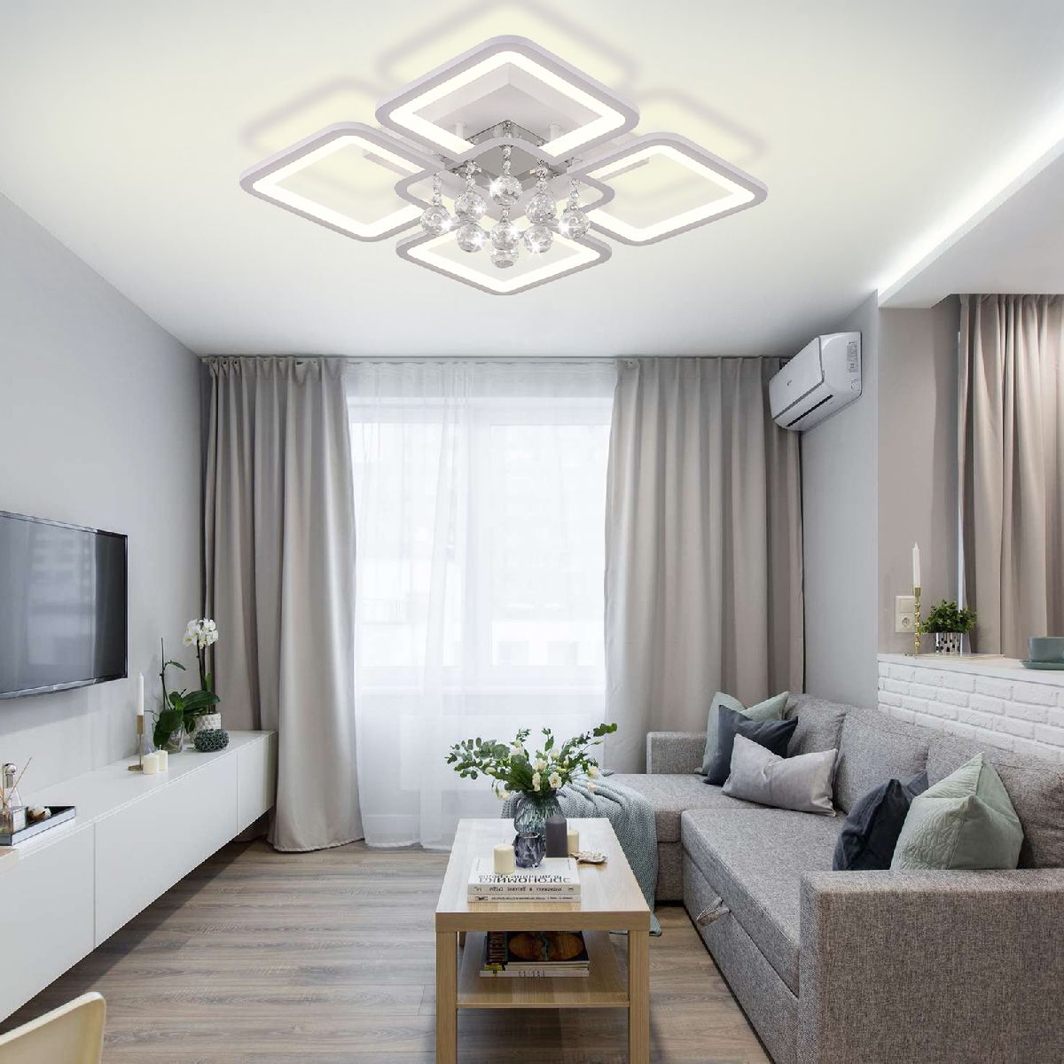 потолочная люстра natali kovaltseva cascade led lamps 81157