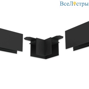 Угловой соединитель AM Group AM543 BK SMART