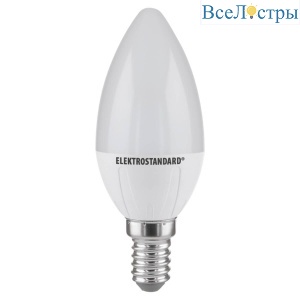 Лампа светодиодная Elektrostandard E14 6W 6500K матовая a049162