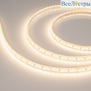 Светодиодная герметичная лента Arlight RTW-PU-A120-10.5mm 24V Warm3000 (16.8 W/m, IP68, Wire 2m, 5m) 029043(3)