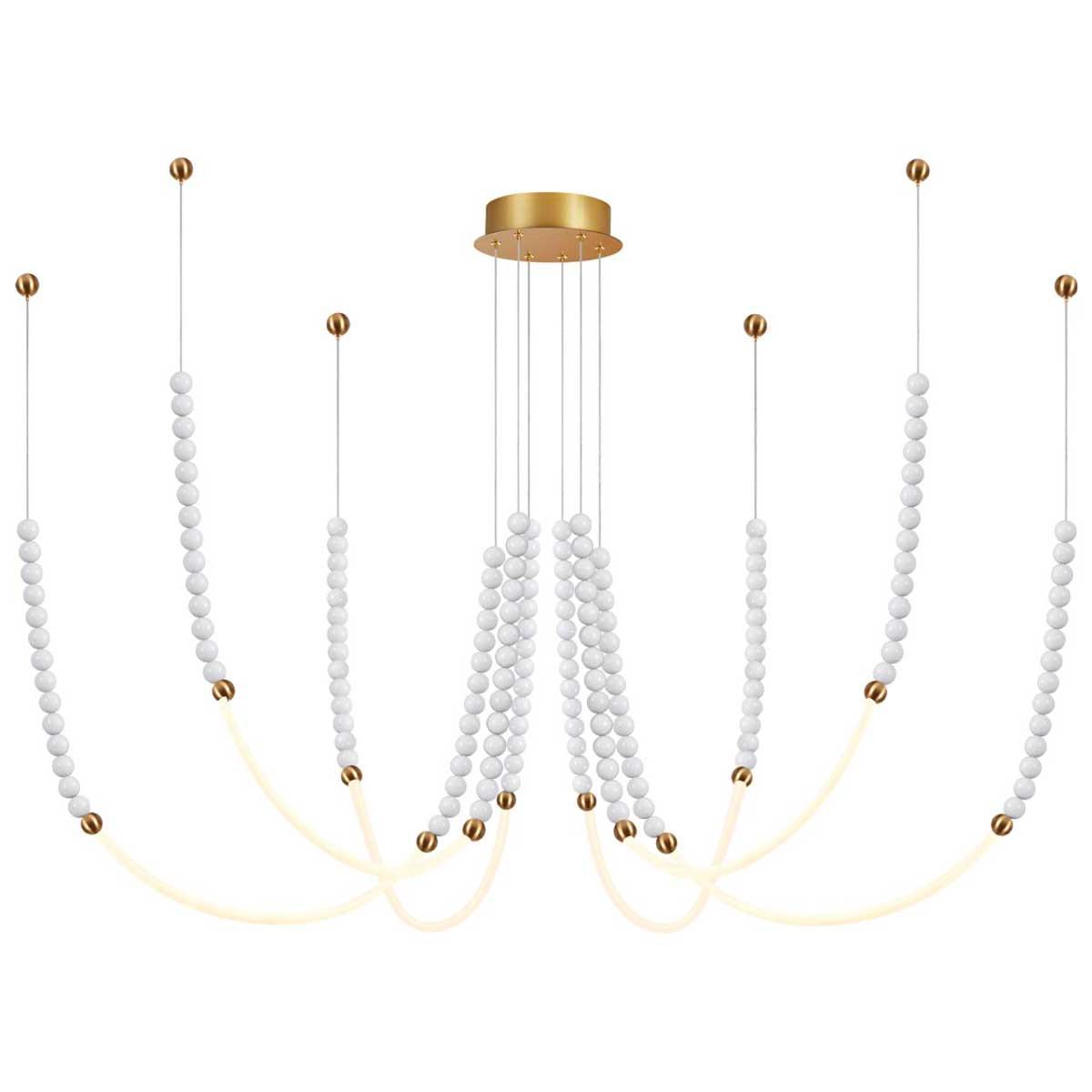 подвесная люстра odeon light monella 6639/70l