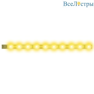 Светодиодная лента Uniel ULS-N21-2835-120LED/m-8mm-IP67-220V-8W/m-50M-YELLOW бобина