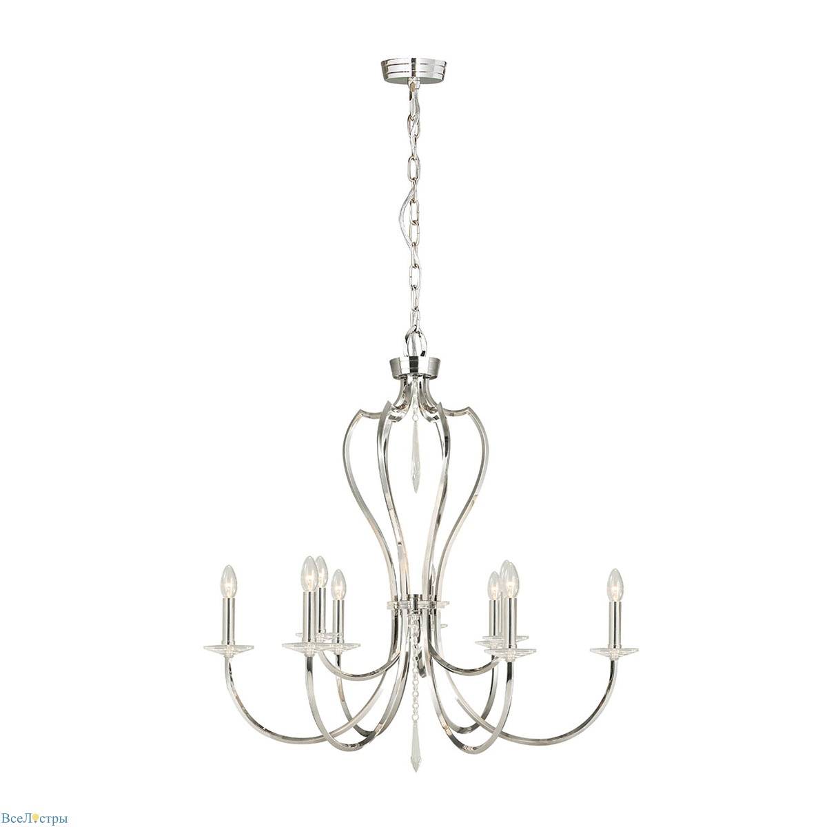 подвесная люстра elstead lighting pimlico pm9-pn