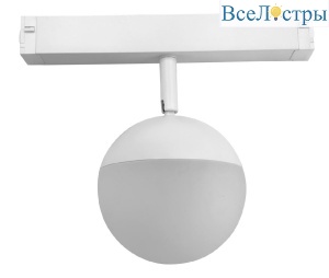 Трековый однофазный светильник AM Group AM529 WH-220V-9W SMART