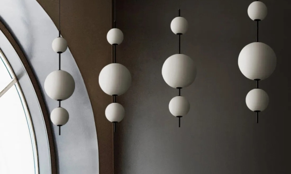 White beads ImperiumLoft