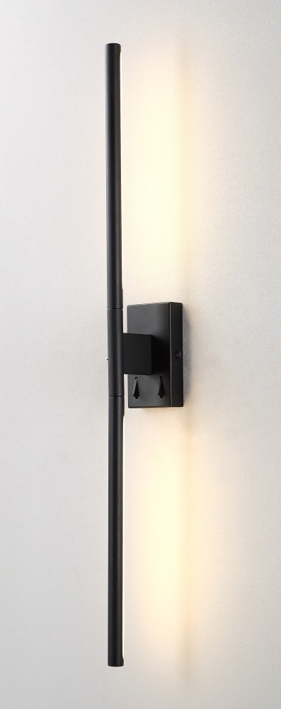 подсветка для зеркал crystal lux largo ap12w black