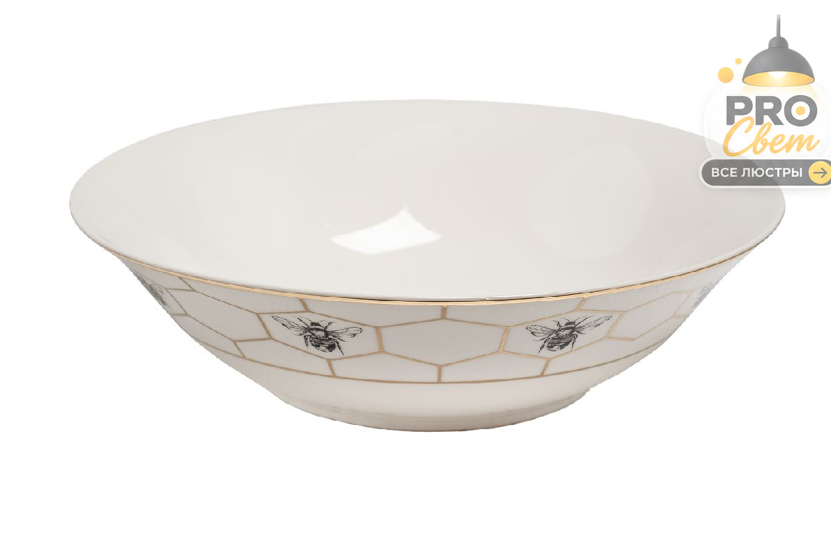 салатник garda decor 26fc-sal-honeycomb-22